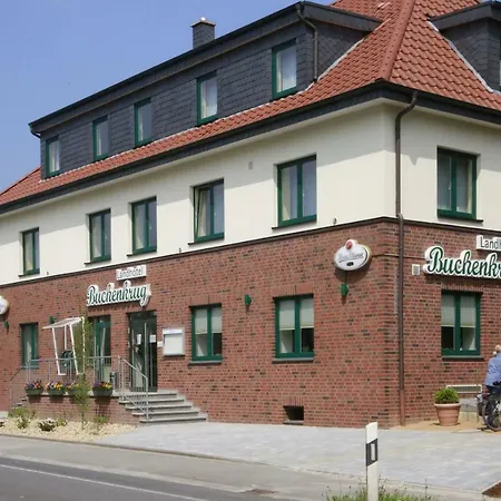 מלון Buchenkrug Halle (Westfalen)